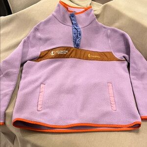cotopaxi Lilac Fleece Pullover with Chest Stripe - cotopaxi x Yellowstone